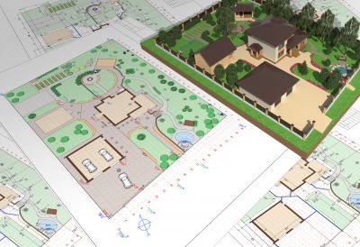 Completed Garden Design