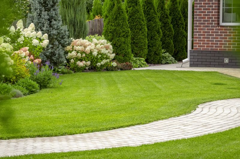 Paver Patio with Curved Edges