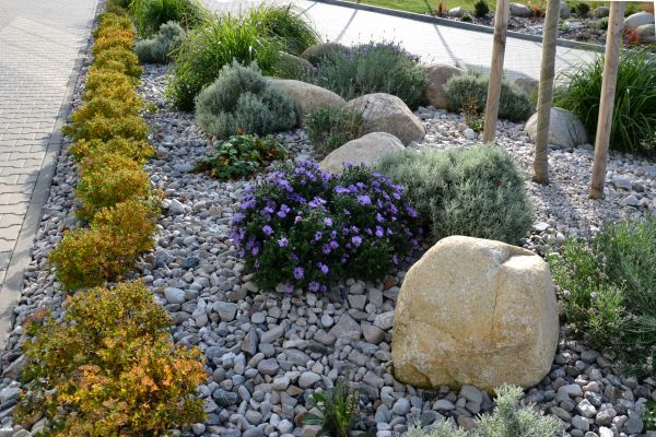 Decorative Rock Installation in Billings