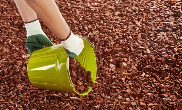 Wood Chip Landscaping in Billings