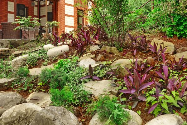 Rock Garden Landscaping in Billings