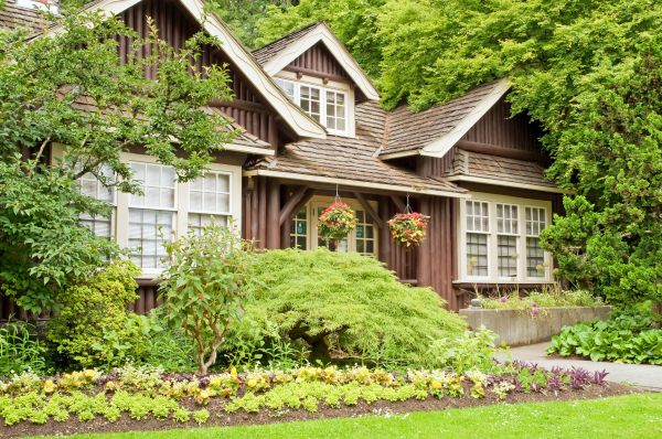 Log Home Landscaping in Billings
