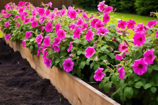 Raised Flower Bed Installation in Billings